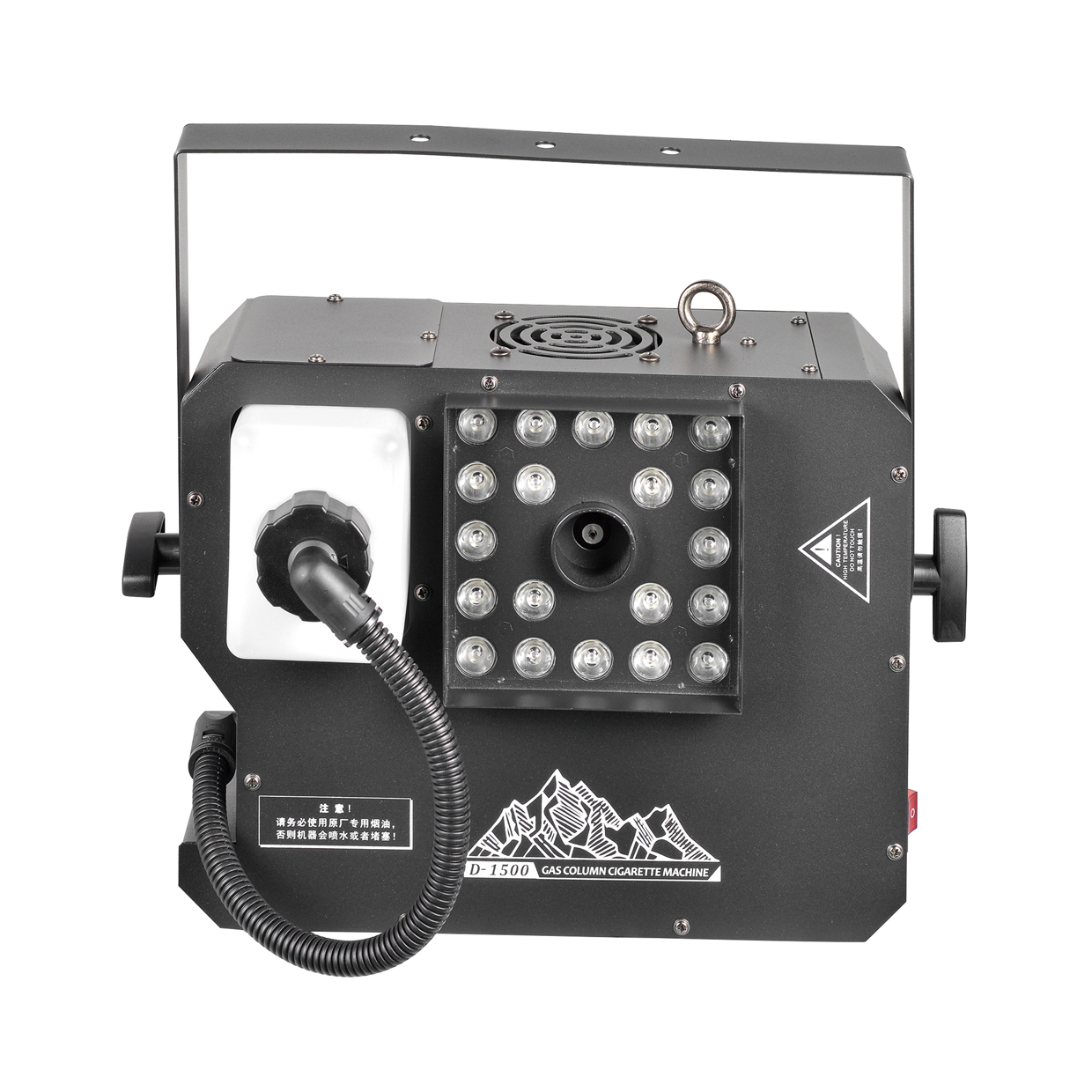 舞台効果クラブバーパーティーディスコ DMX 1500W LED 垂直スモークフォグマシン FD-D1500